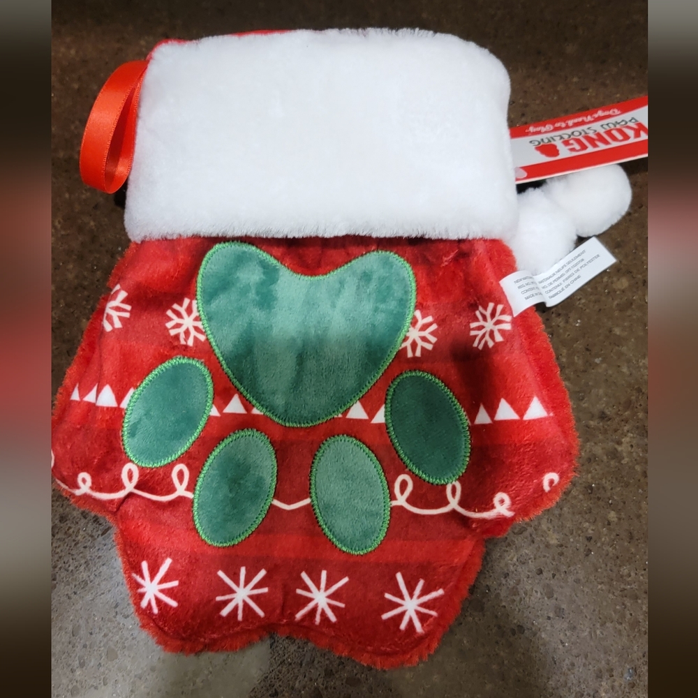 Kong Paw print stocking